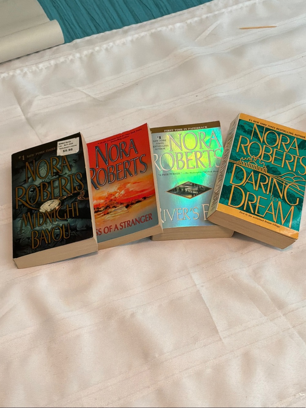 Nora Roberts Paperback Book Set - Assorted book titles